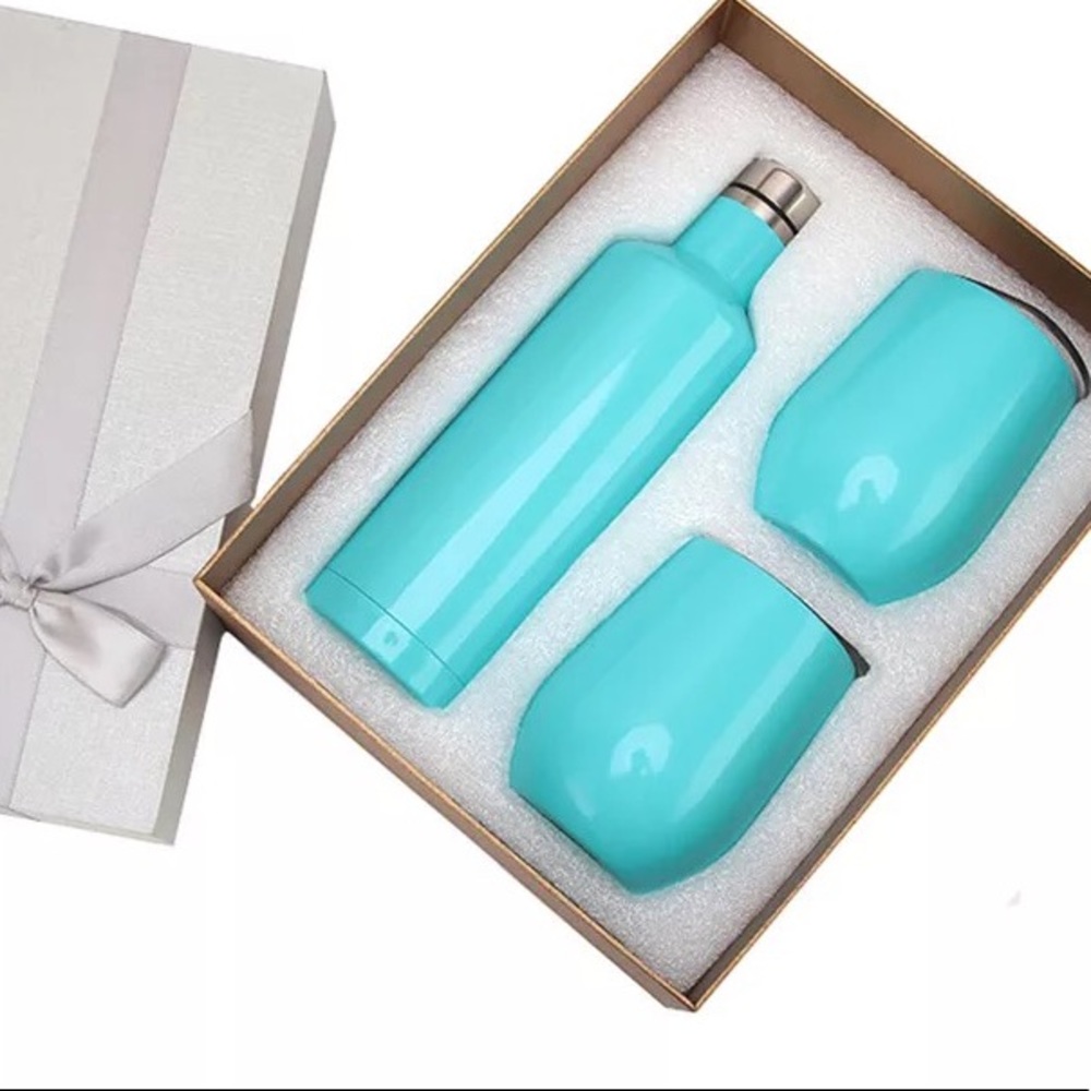 Flask wine sets - Picture 3 of 3